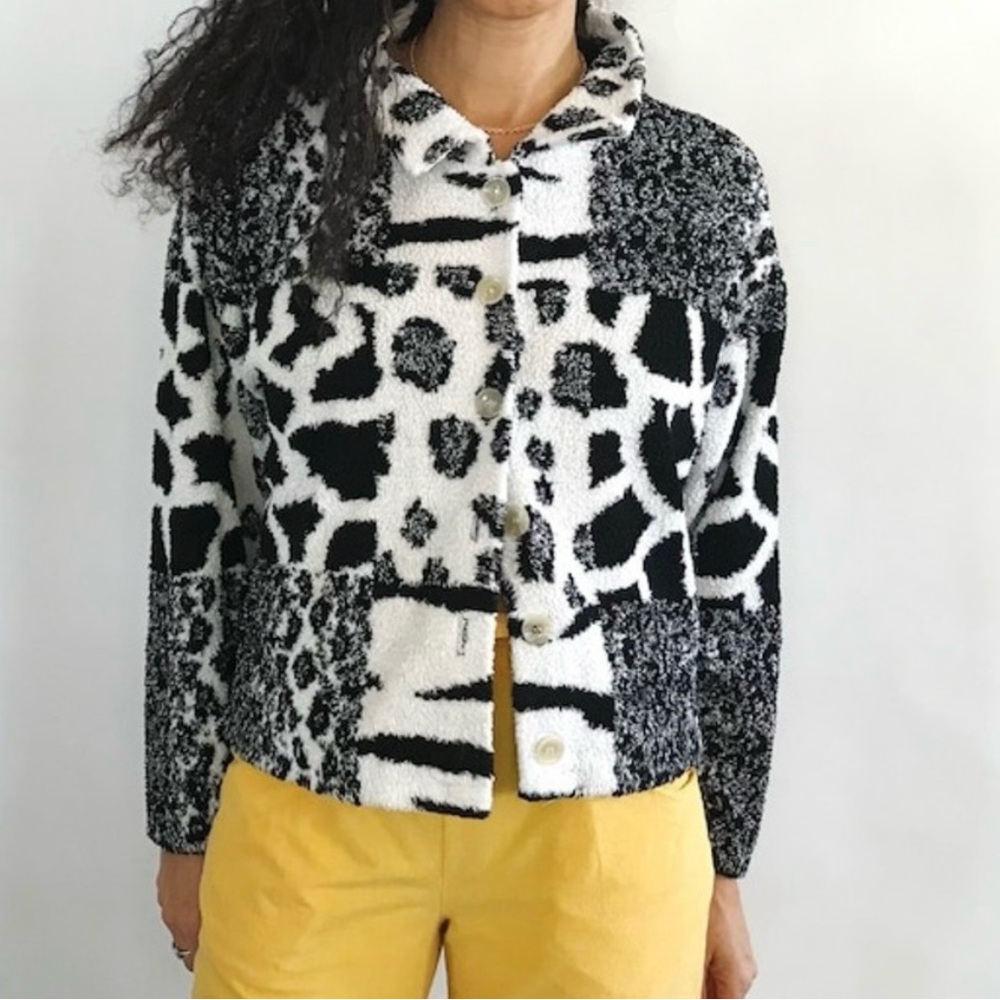 Vintage Terrycloth Cardigan